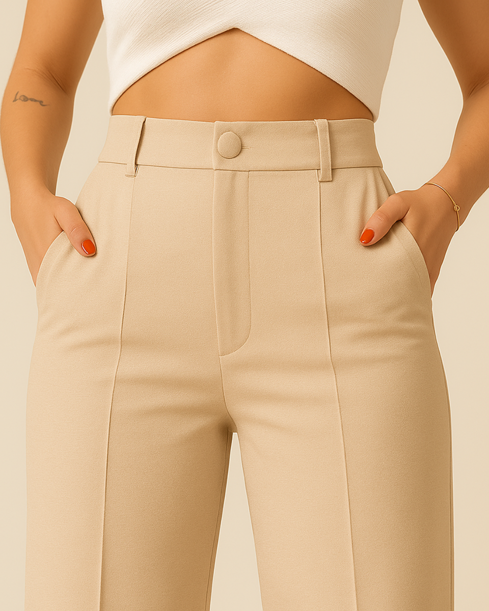 Hosen schneidern Pantalons + Ledergürtel